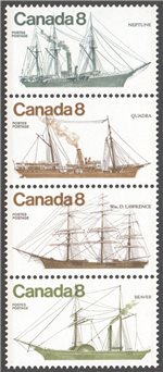 Canada Scott 673a MNH Strip (A8-16)